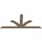 Ekena Millwork Richland Smooth Timber Gable Bracket, Douglas Fir, 84"W x 38"H x 1 1/2"D x 5 1/2"F, 11/12 Pitch GBW084X38X0206RIC00SDF - alternate 2